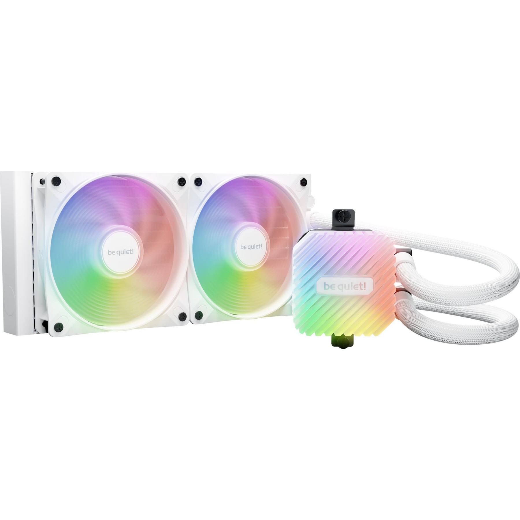 Kit de refroidissement BEQUIET Light Loop - 240 mm Blanc