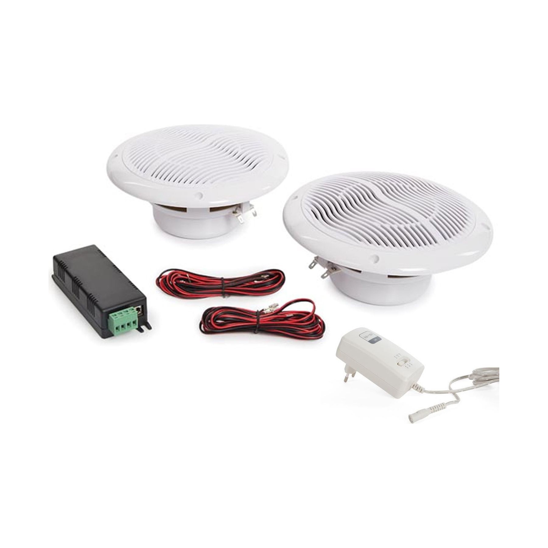 Enceinte encastrable VELLEMAN HAUT-PARLEURS 2 x 6.5" -AMPLI SANS FIL