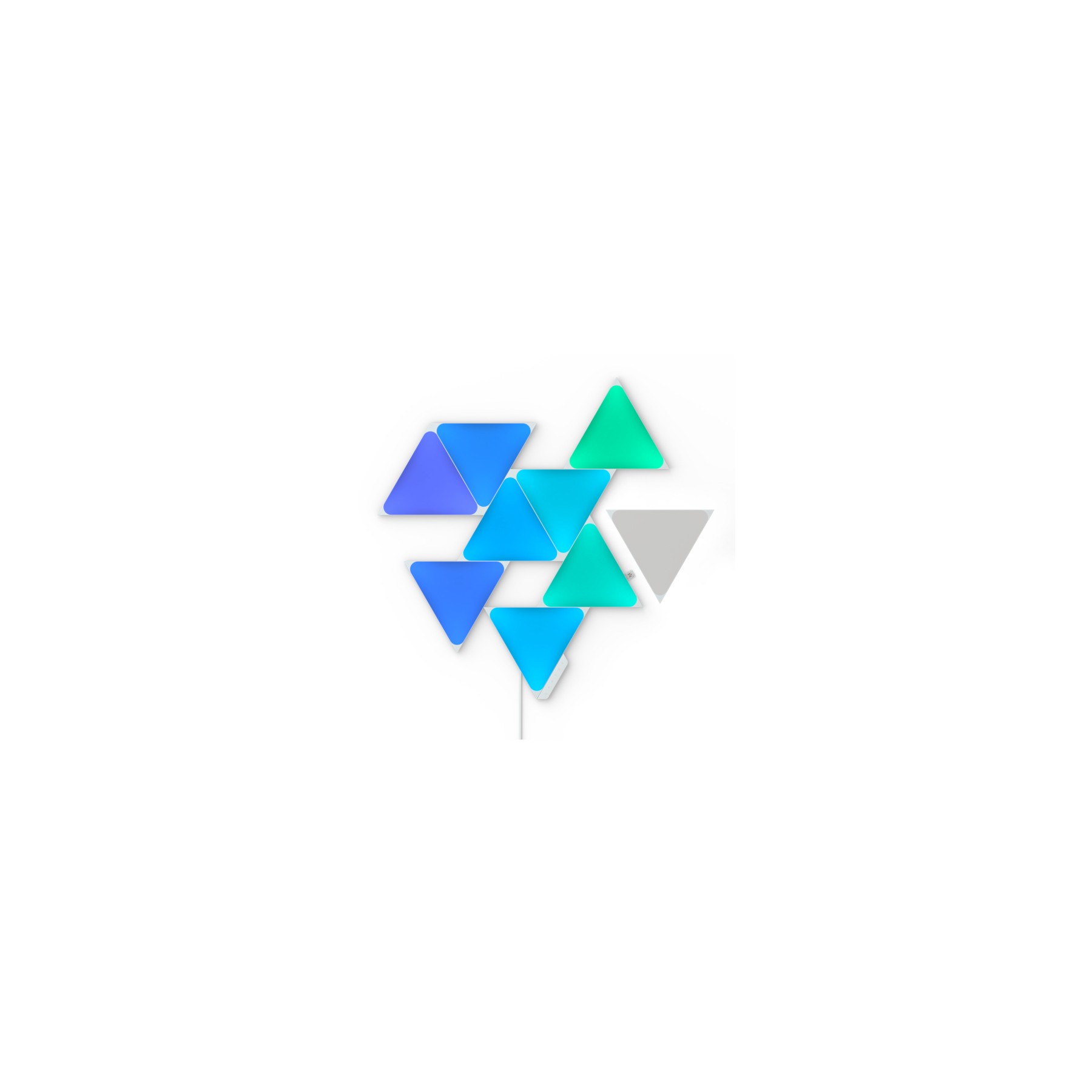Panneaux lumineux NANOLEAF Shapes Triangles Kit -9PK