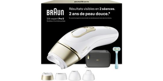 Epilateur lumière pulsée BRAUN IPL PL5431
