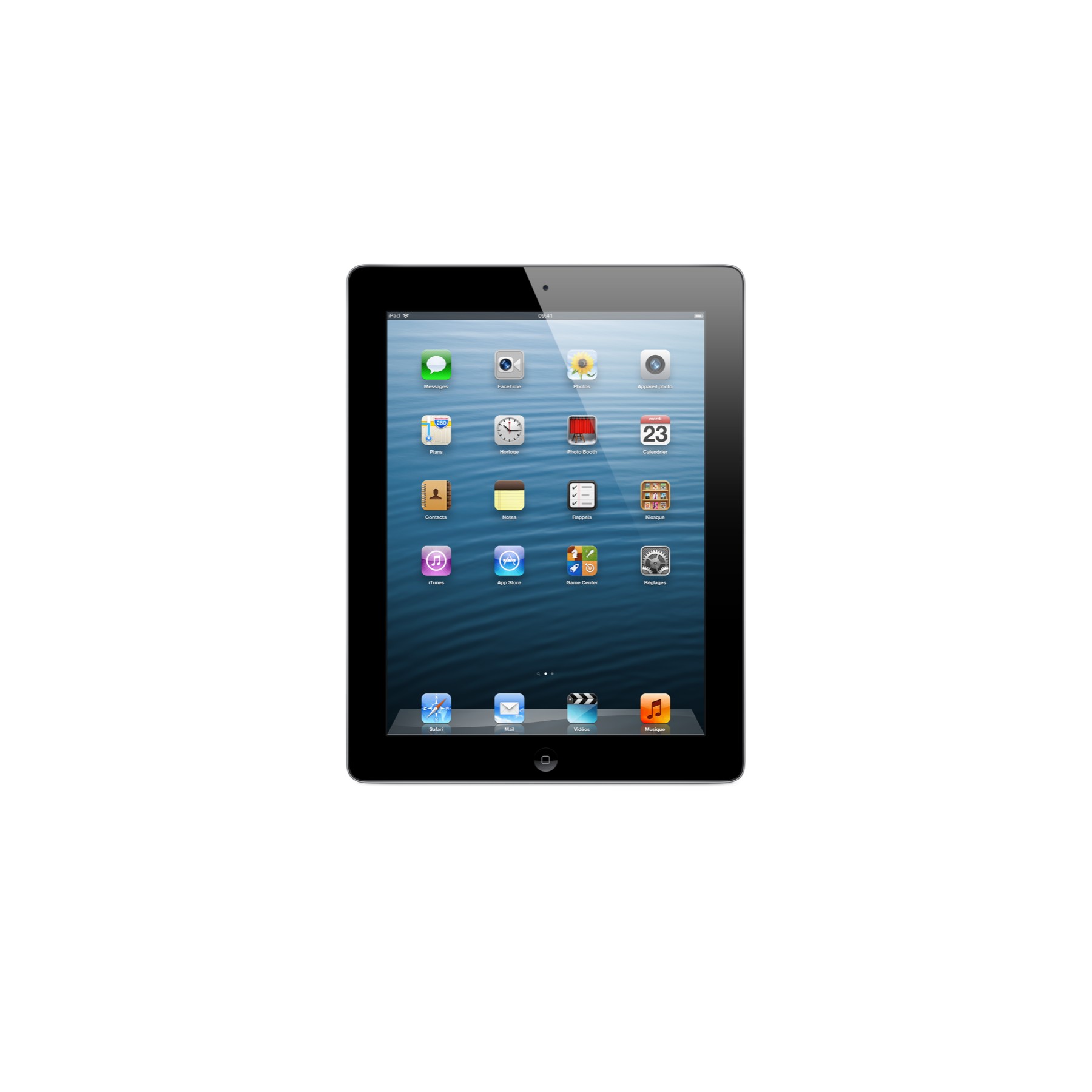 Tablette Apple IPAD 4Gen 64Go wifi cel noir Reconditionné