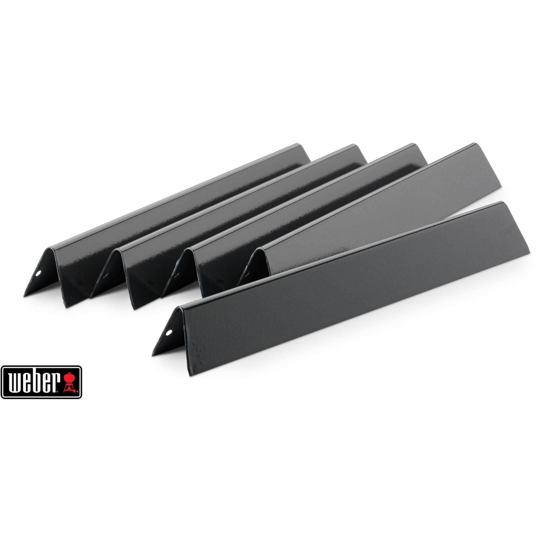 Lot WEBER 5 barres Flavorizer acier email Genesis