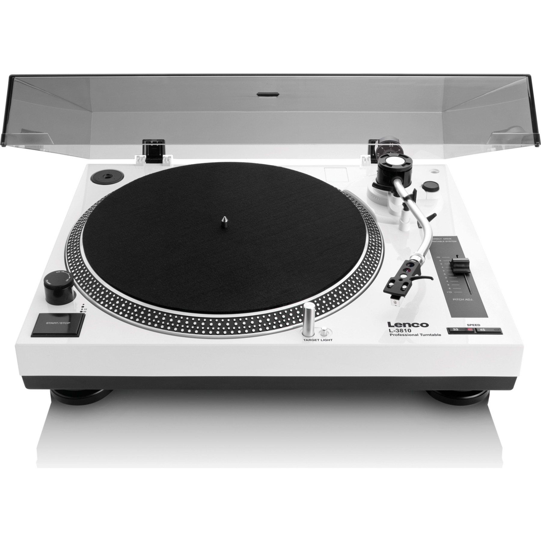 Platine vinyle LENCO L-3810WH