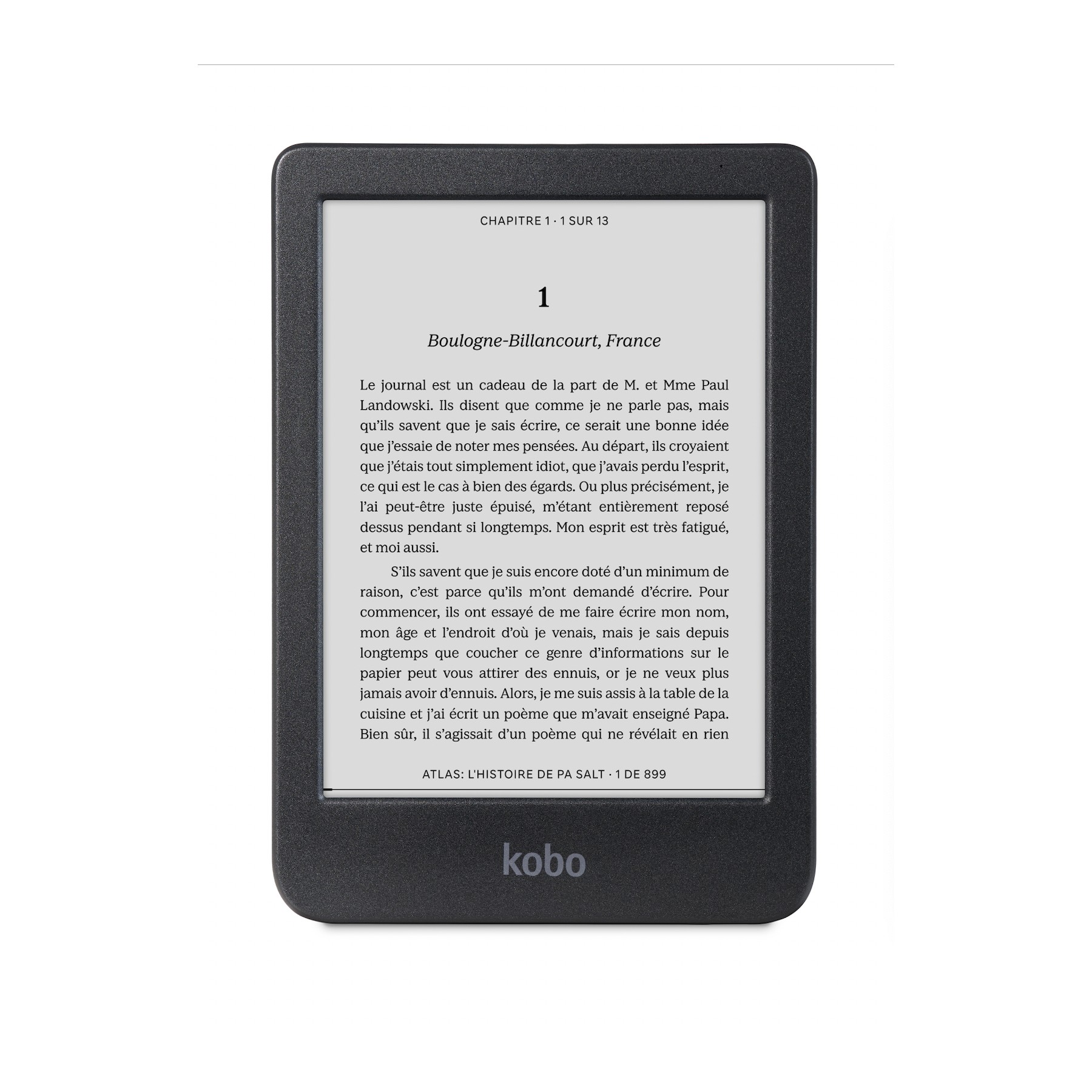 Liseuse eBook KOBO Clara BW