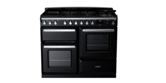 Piano de cuisson mixte FALCON ESTEL DELUXE OC TAB MIX 110 CM NOIR BRIL