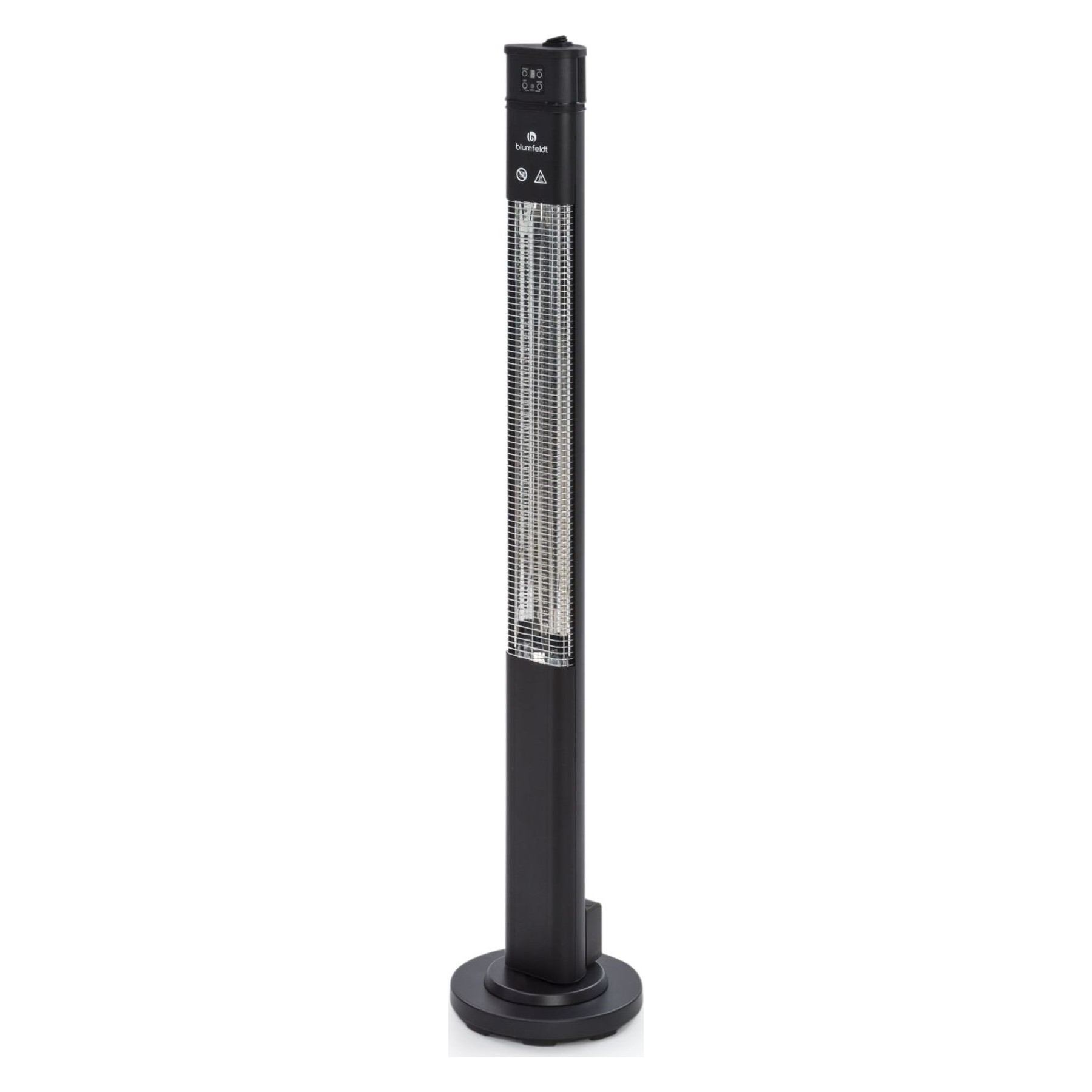 Chauffage électrique BLUMFELDT Heat Guru Plus | 2000 W | Télécommande