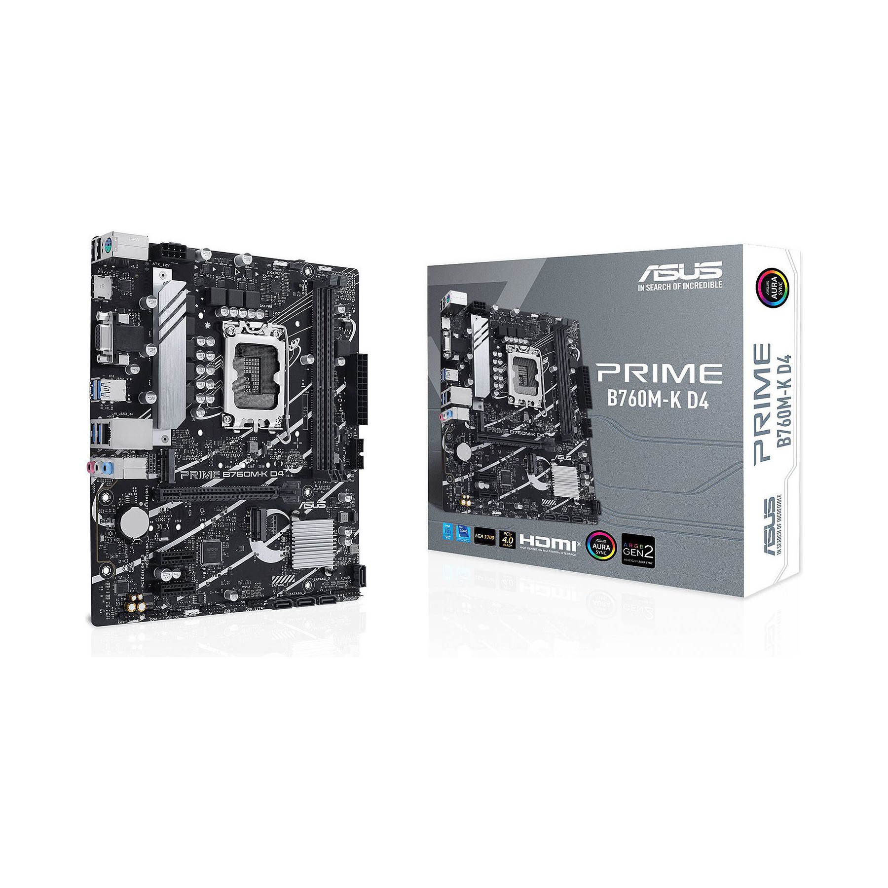 Carte mère ASUS PRIME B760M-K D4