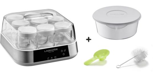 Yaourtière et fromagère LAGRANGE ligne + goupillon et entonnoir 459605
