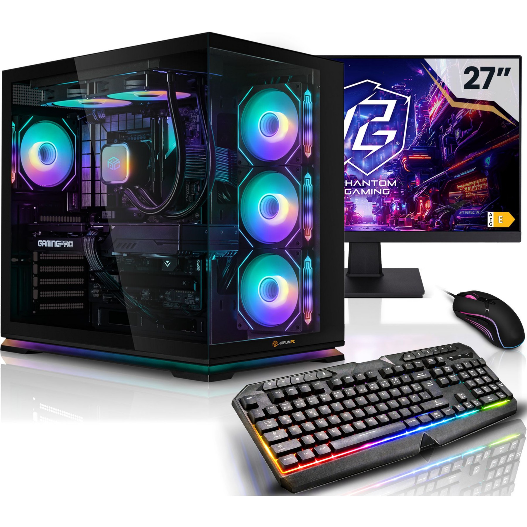 PC Gamer AURUMPC 27"12900KF+RTX5060Ti 16G+32Go RAM+Win11