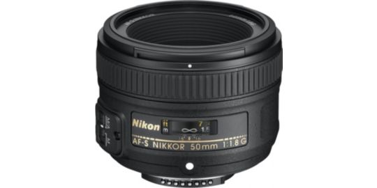 Objectif pour Reflex NIKON AF-S 50mm f/1.8G Nikkor