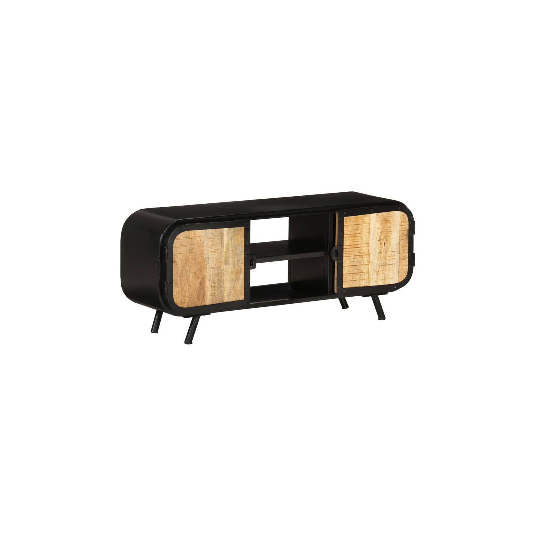 Meuble TV HELLOSHOP26 Meuble TV multimédia étagère télévision