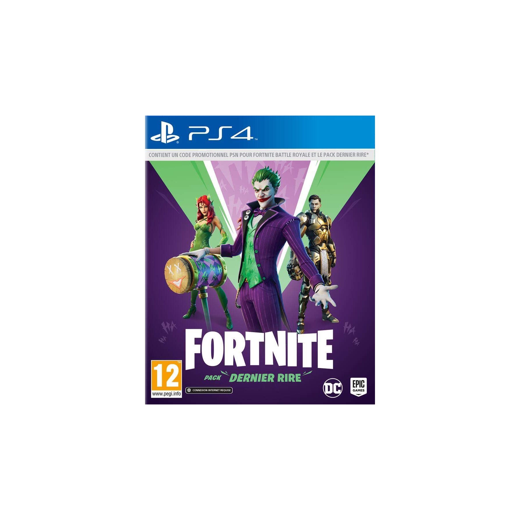 Jeu PS4 WARNER FORTNITE:PACK DERNIER RIRE