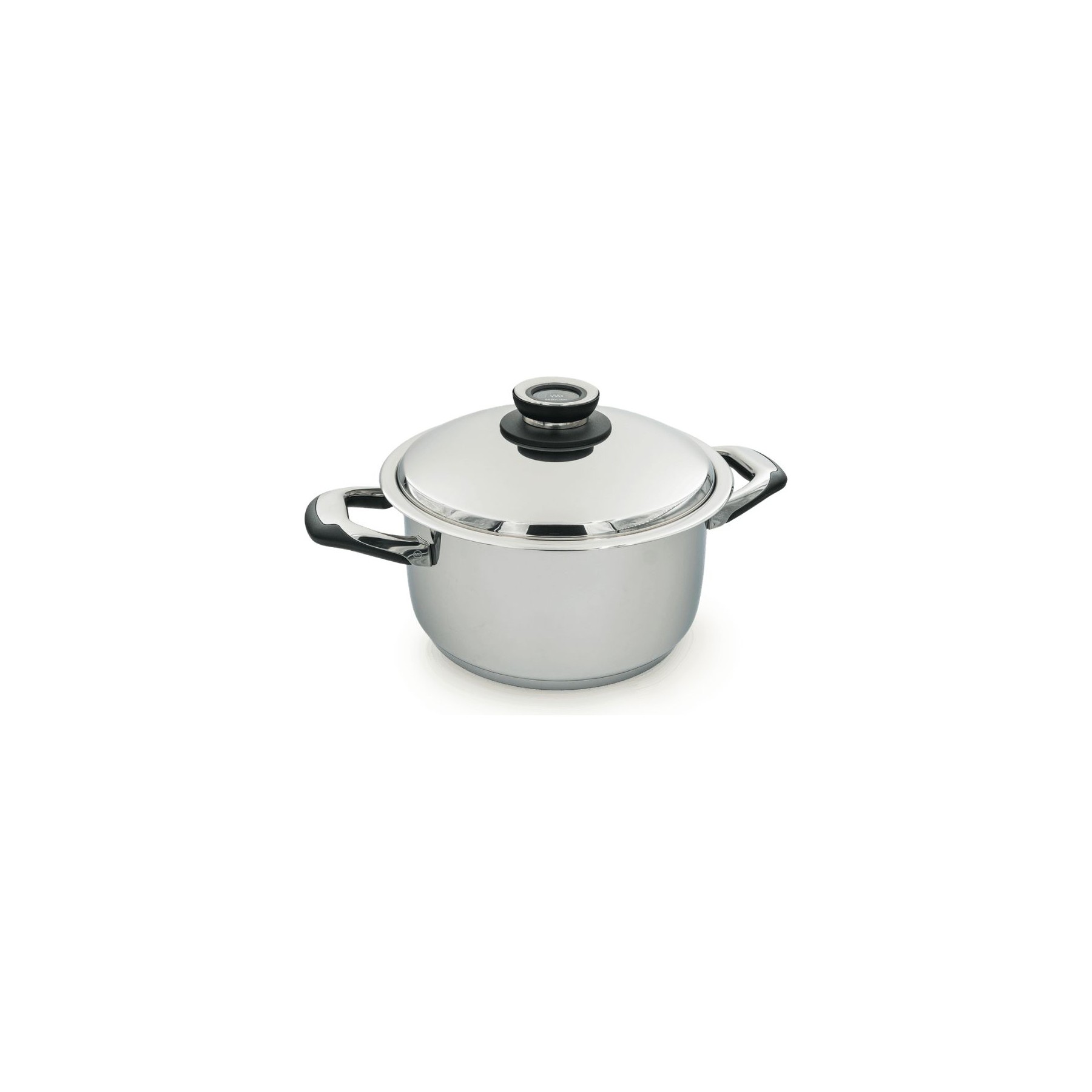 Faitout ECOVITAM en inox, tous feux, thermomètre intégré