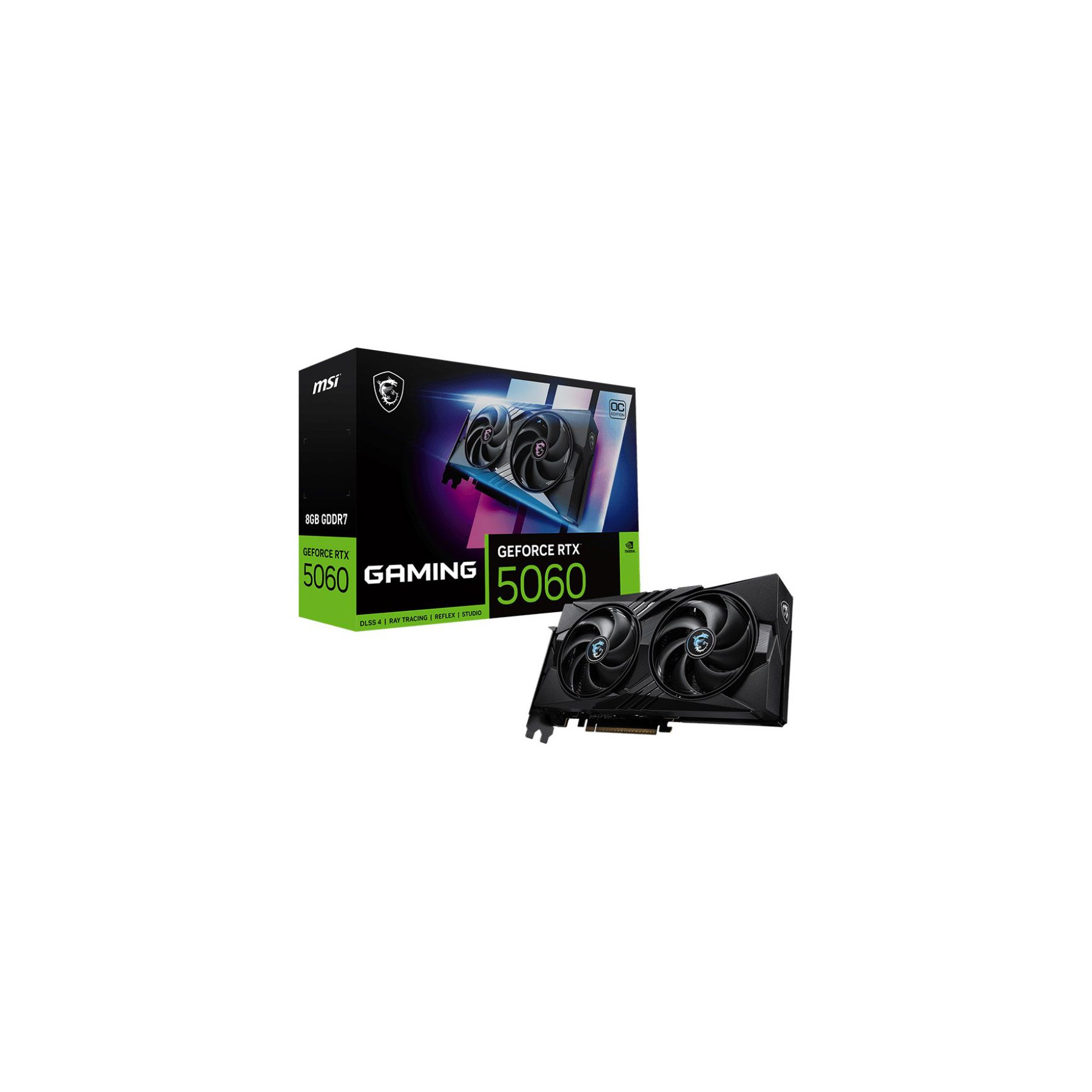 Carte graphique MSI MSI GeForce RTX 5060 8G GAMING OC