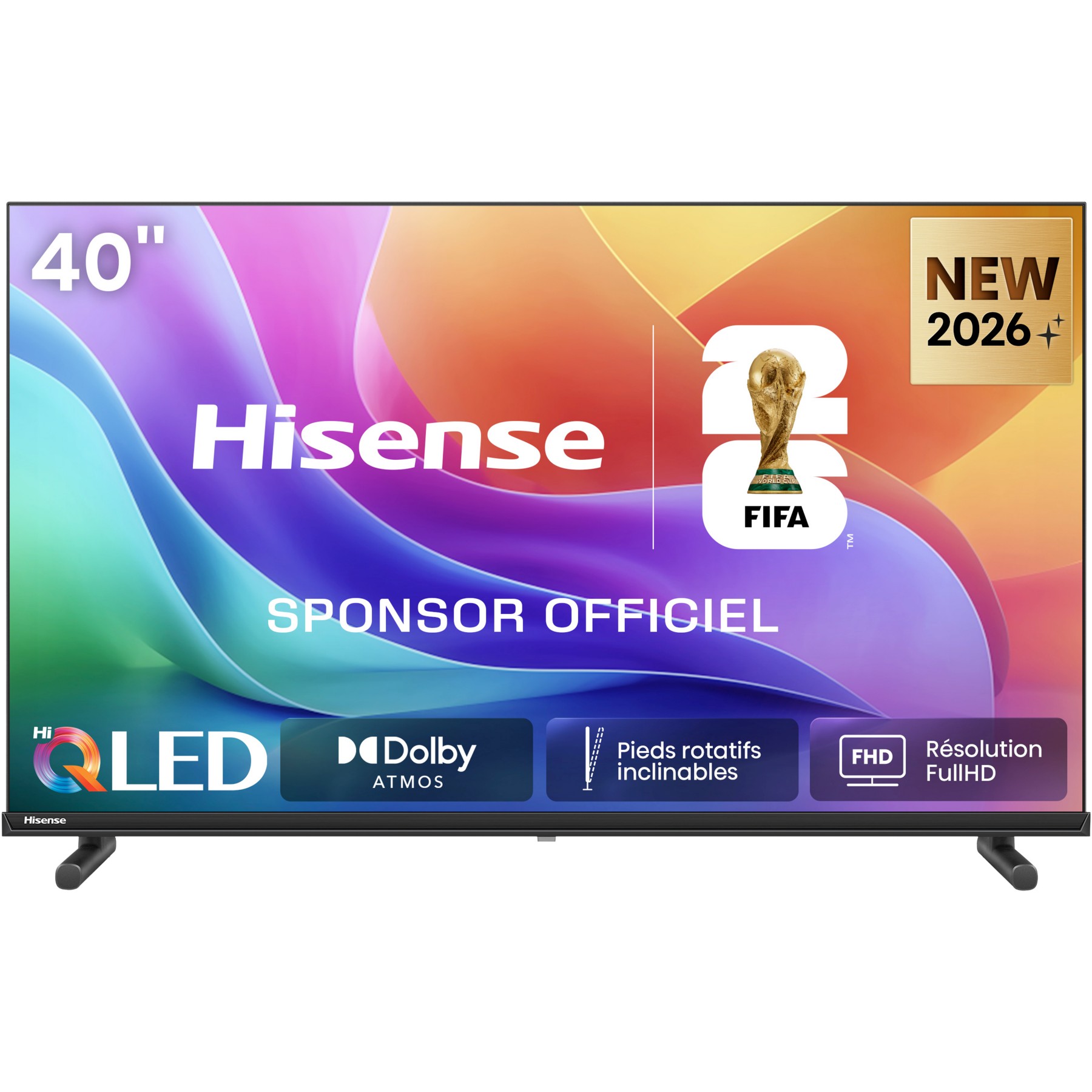 TV QLED HISENSE 40A5S (2026) 40" (100 cm) - Smart TV