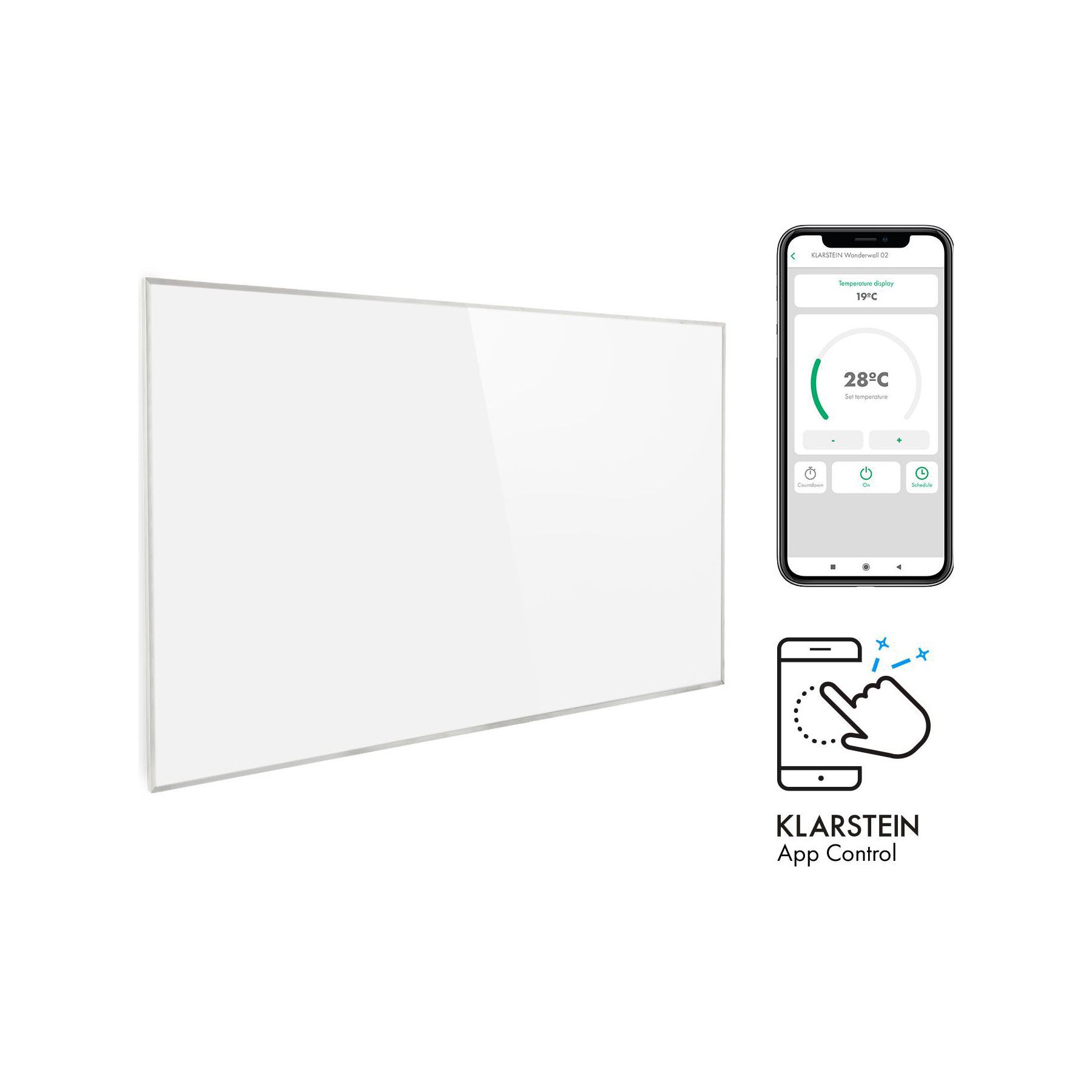 Chauffage infrarouge KLARSTEIN Wonderwall 960 Smart