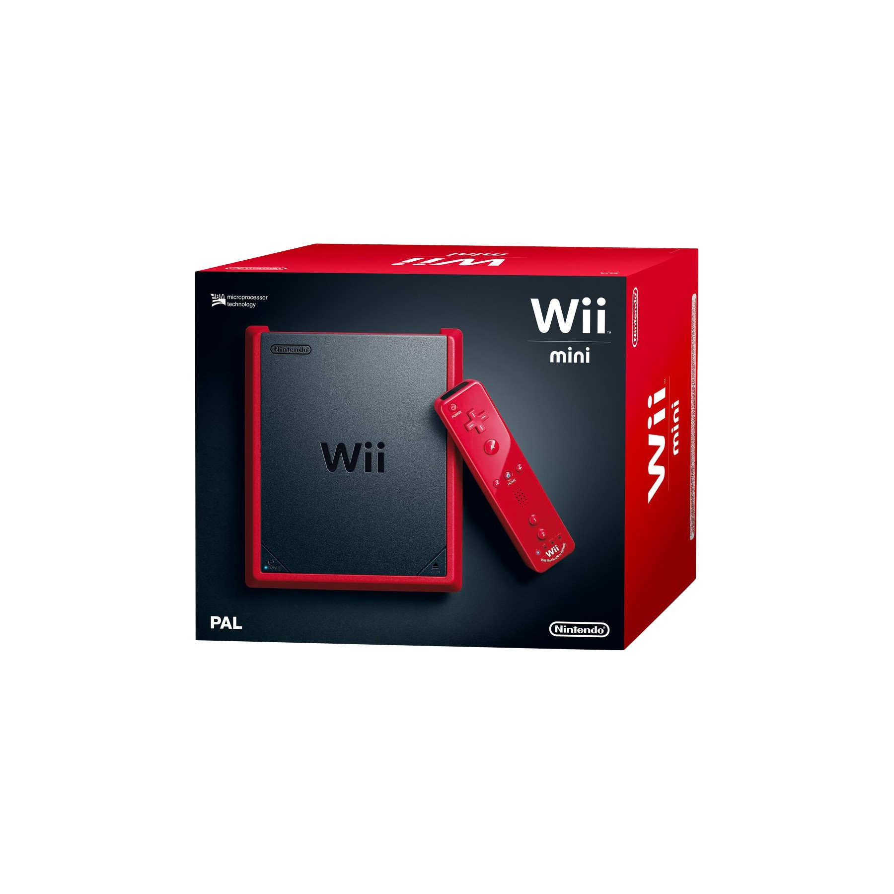 Console Wii NINTENDO Wii Mini rouge Reconditionné