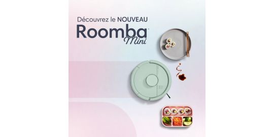 Robot Aspirateur Laveur IROBOT Roomba Mini Mint F155440