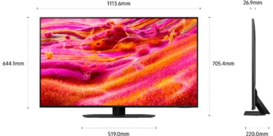 TV QLED SAMSUNG TQ50QN90F 2025