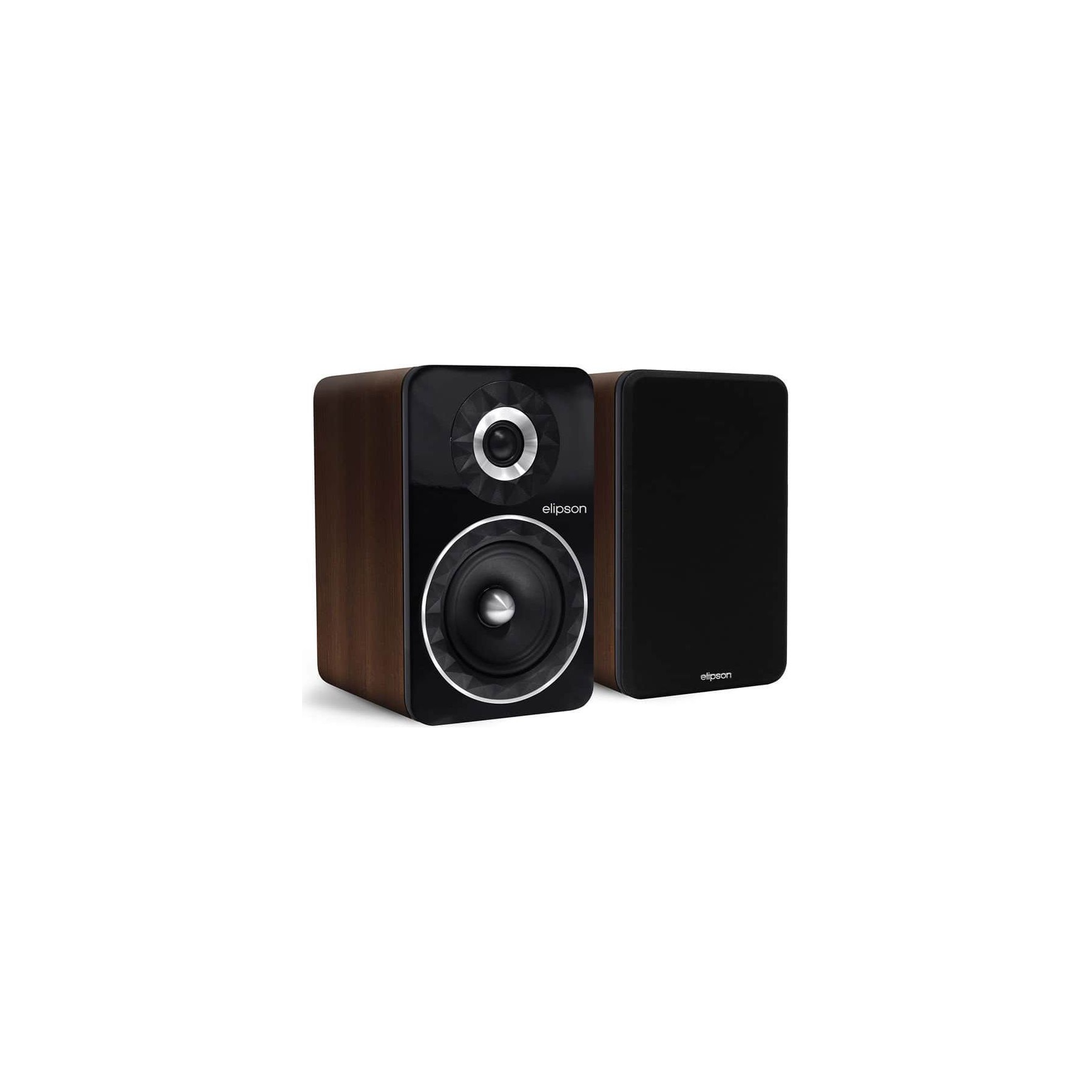 Enceinte bibliothèque ELIPSON Prestige Facet 6B Noyer
