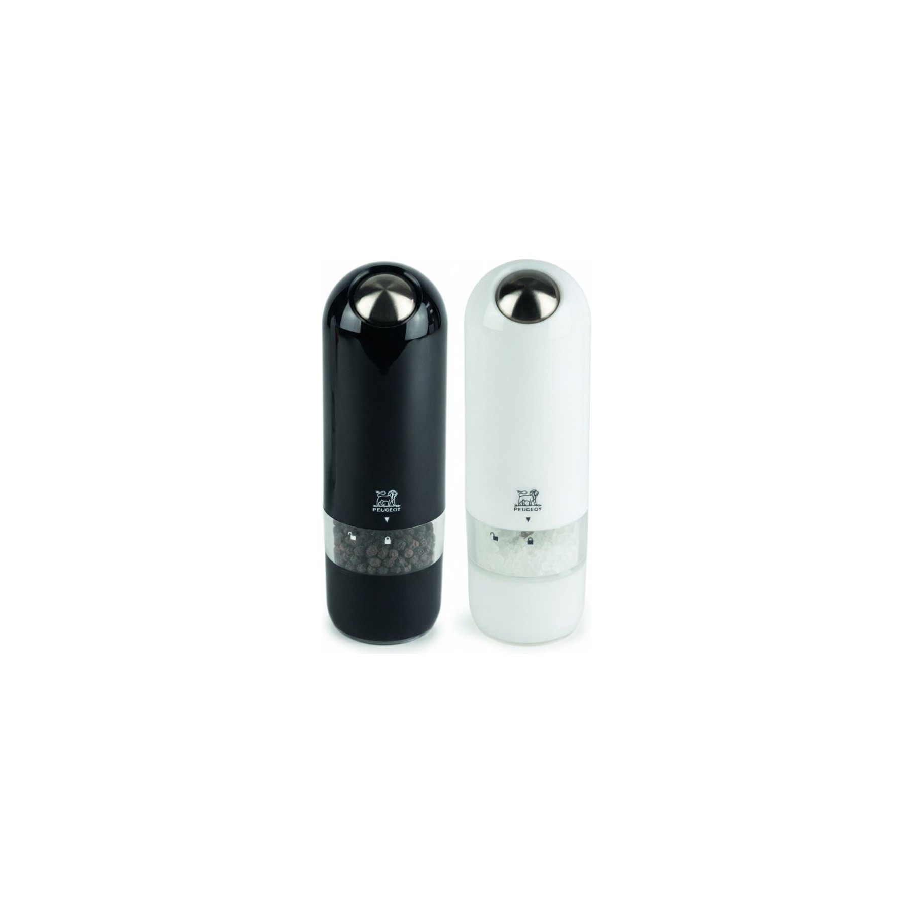 Duo moulins à poivre et sel PEUGEOT Alaska  Noir 17cm