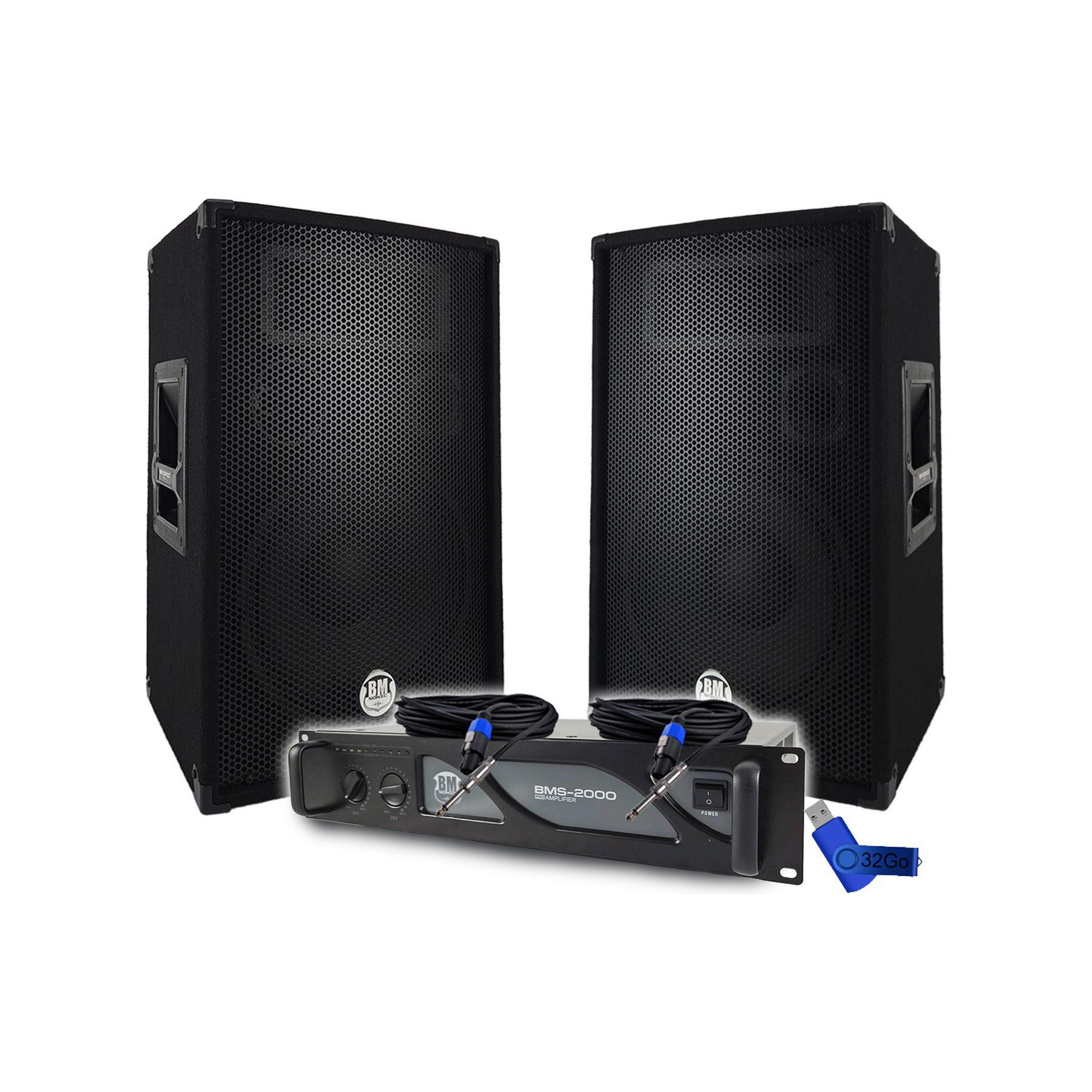 Pack sono BM SONIC PAIRE + BMS 2000 + SPEAKONX2