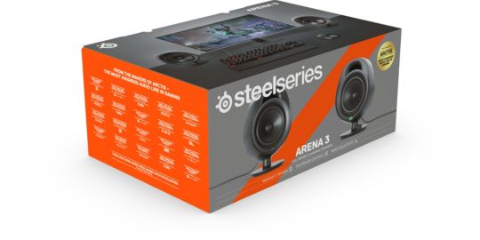 Enceinte PC STEELSERIES ARENA 3 - BLACK