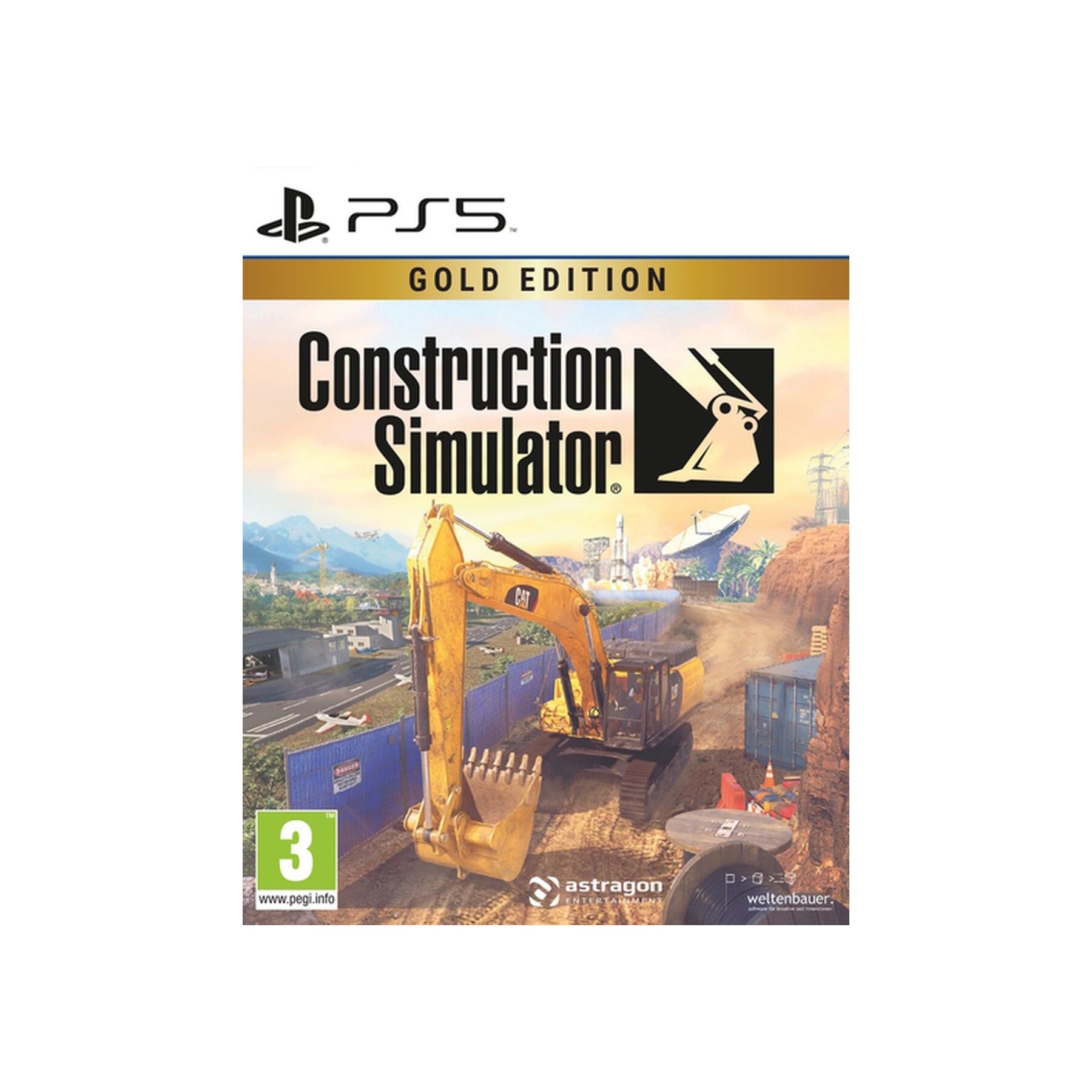 Jeu PS5 ASTRAGON Construction Simulator Gold Edition