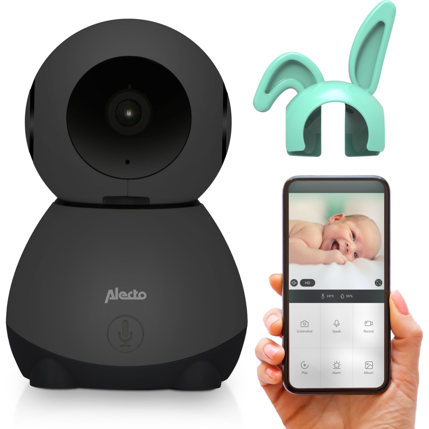 Babyphone ALECTO SMARTBABY10BK