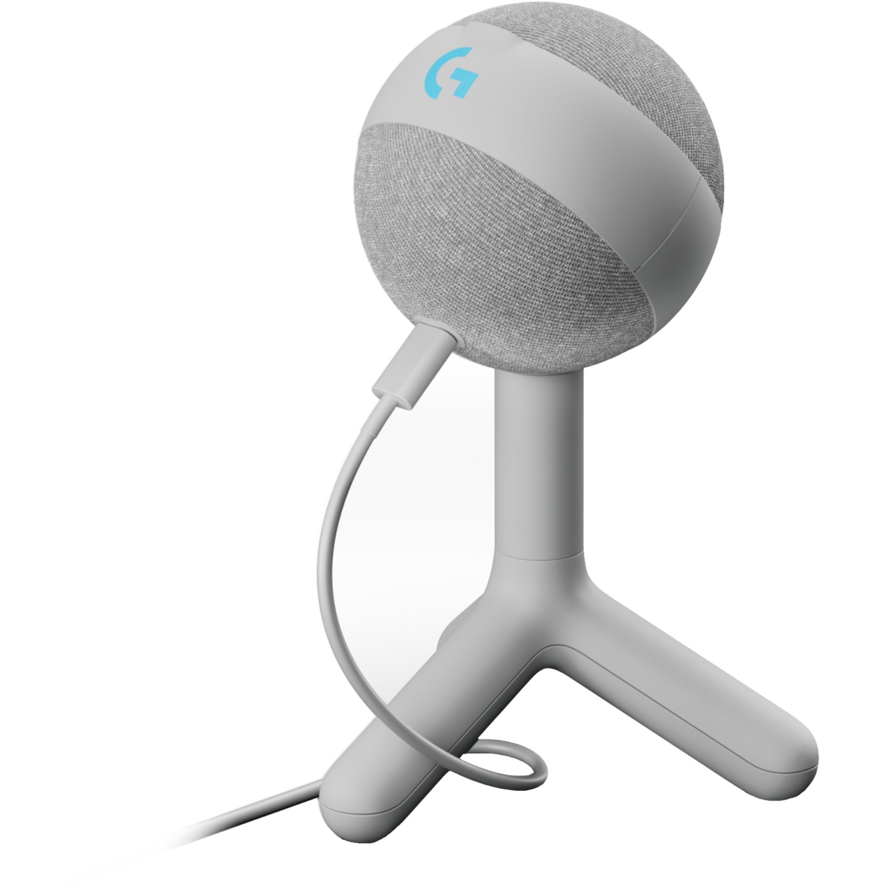 Micro Gamer LOGITECH Yeti Orb Blanc