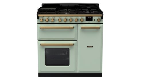 Piano de cuisson gaz FALCON ESTEL DELUXE TAB GAZ 90 CM VERT PASTEL L
