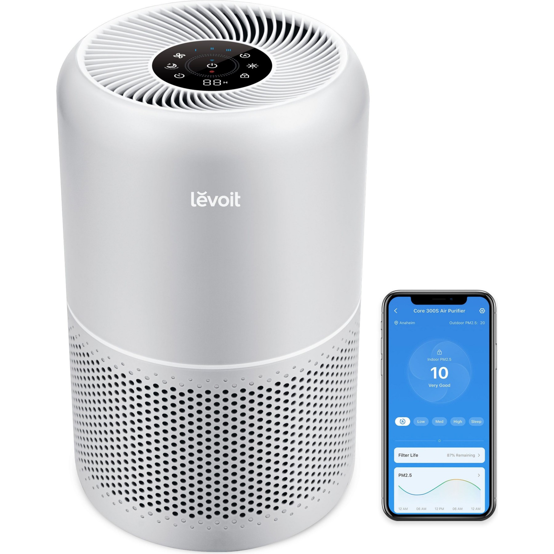 Purificateur d'air LEVOIT Purificateur d'air Core 300S Pro Smart T