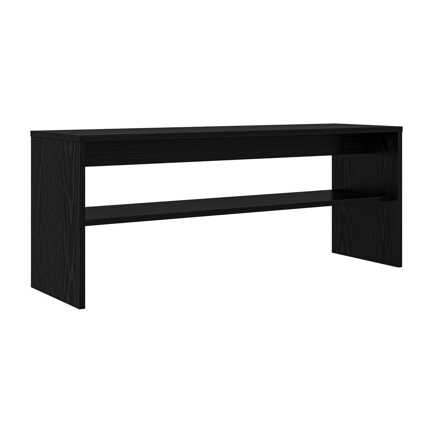 Meuble TV HELLOSHOP26 Meuble TV moderne rectangulaire avec ran