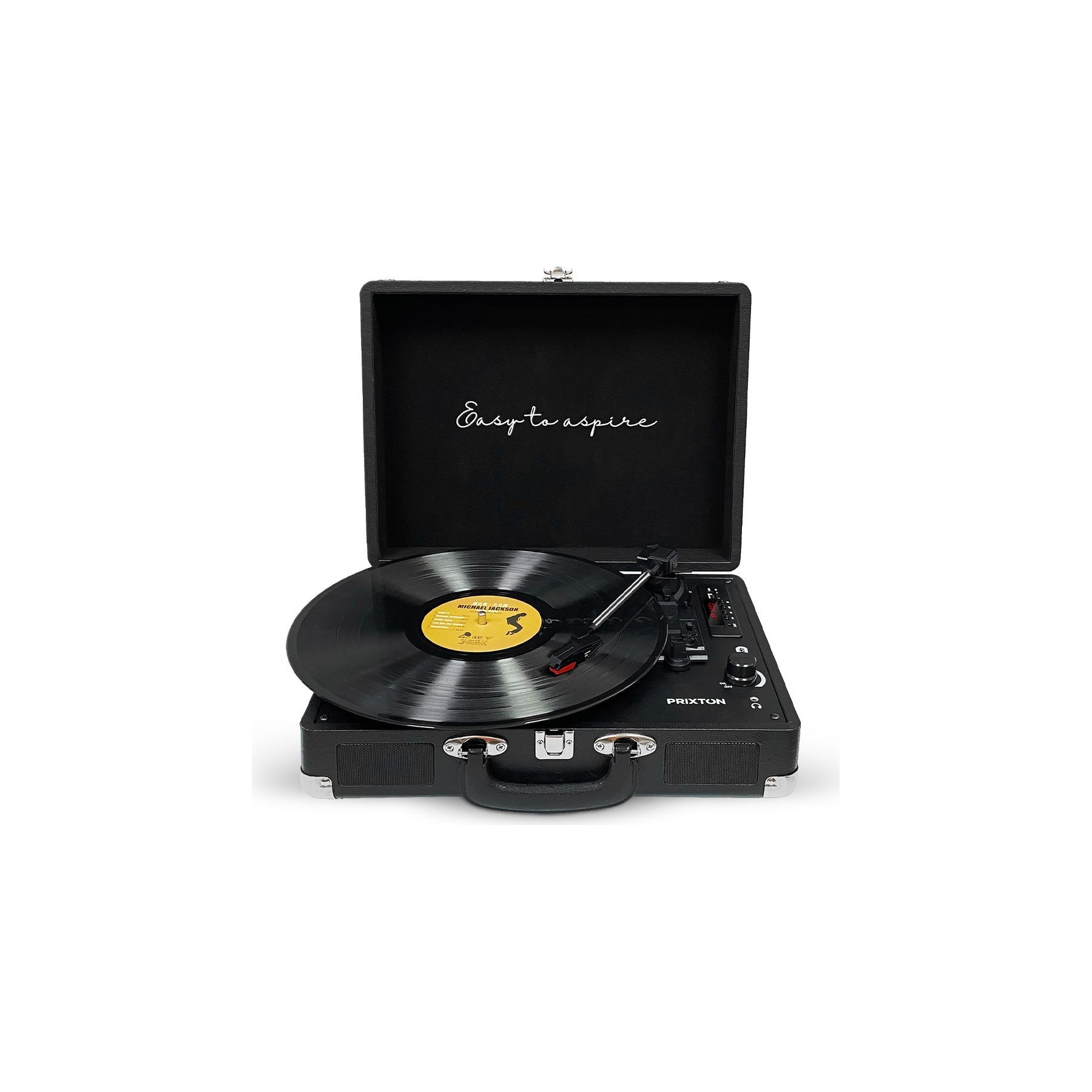 Platine vinyle PRIXTON VC400 avec Bluetooth (Noir)
