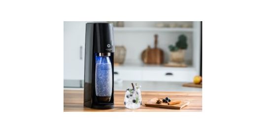 Machine à soda SODASTREAM E-TERRA noire