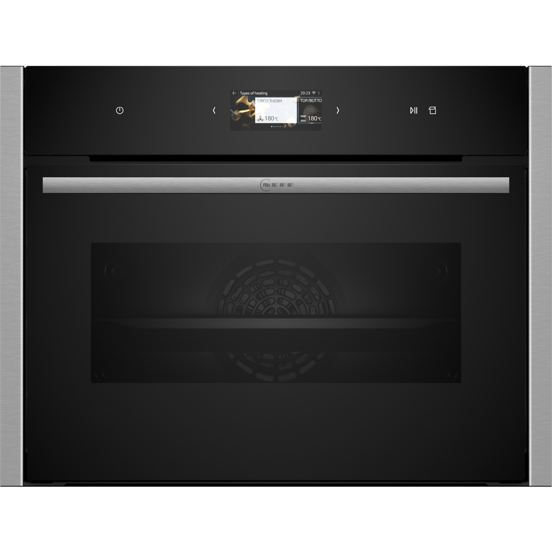 Four encastrable fonction vapeur NEFF C24FS31N0 - Chaleur tournante - Combiné vapeur - Écran tactile
