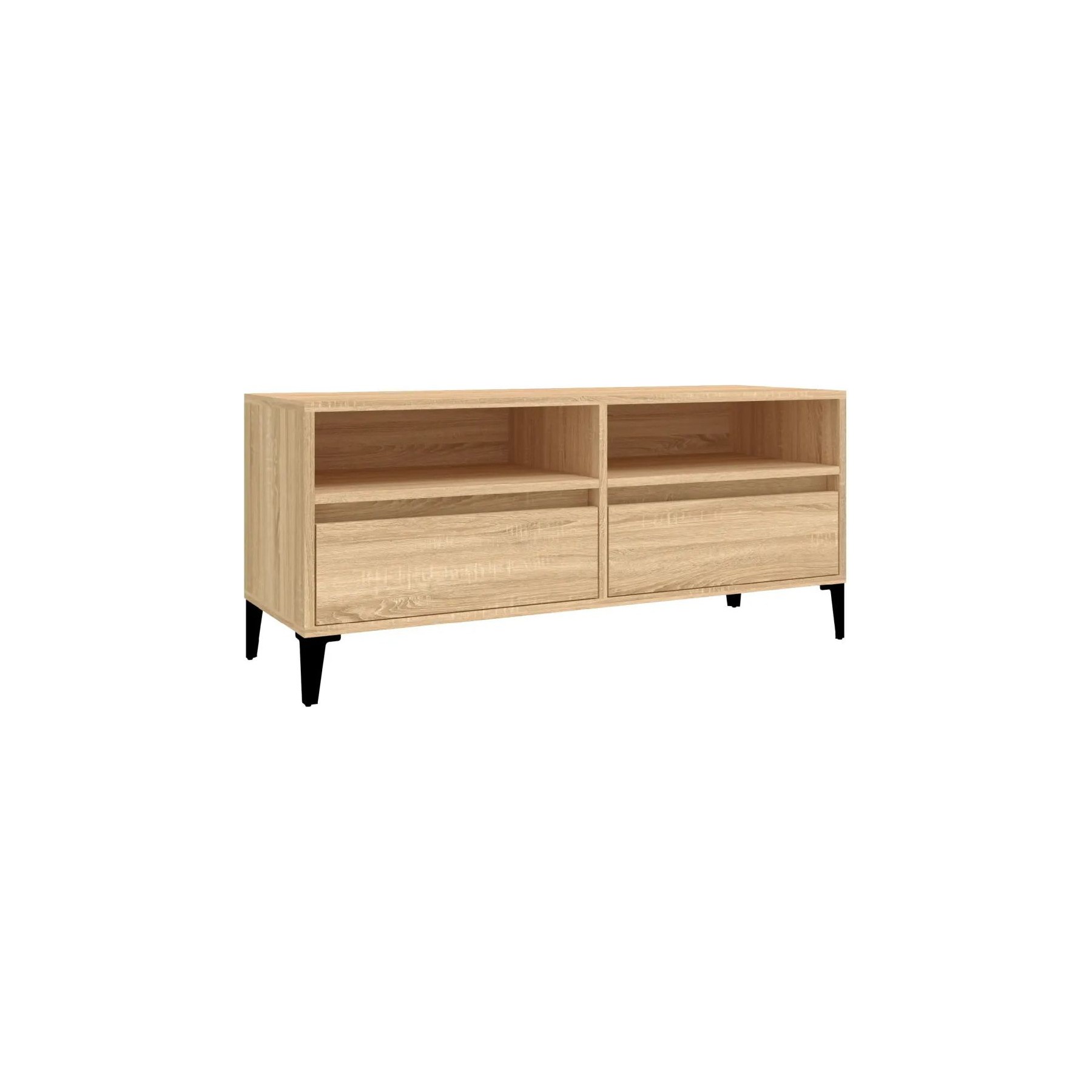 Meuble TV HELLOSHOP26 Meuble TV classique avec grand espace de