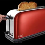 Grille-pain RUSSELL HOBBS Colors 21391-56 Rouge flamboyant