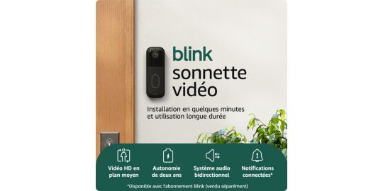 Caméra de surveillance BLINK Whole Home Security Plus