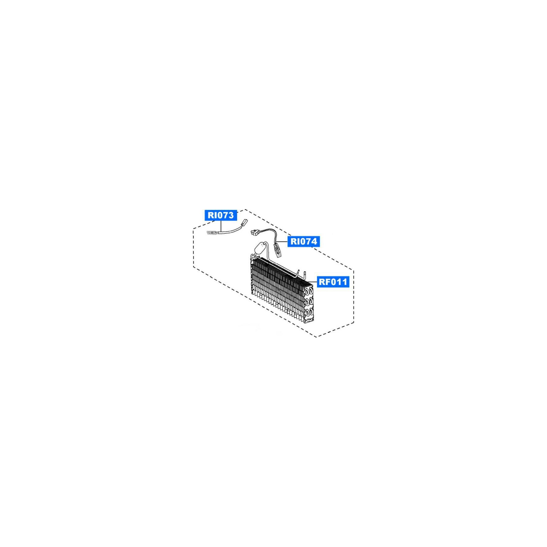 Evaporateur SAMSUNG evaporateur complet