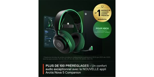 Casque gamer STEELSERIES Arctis Nova 5X