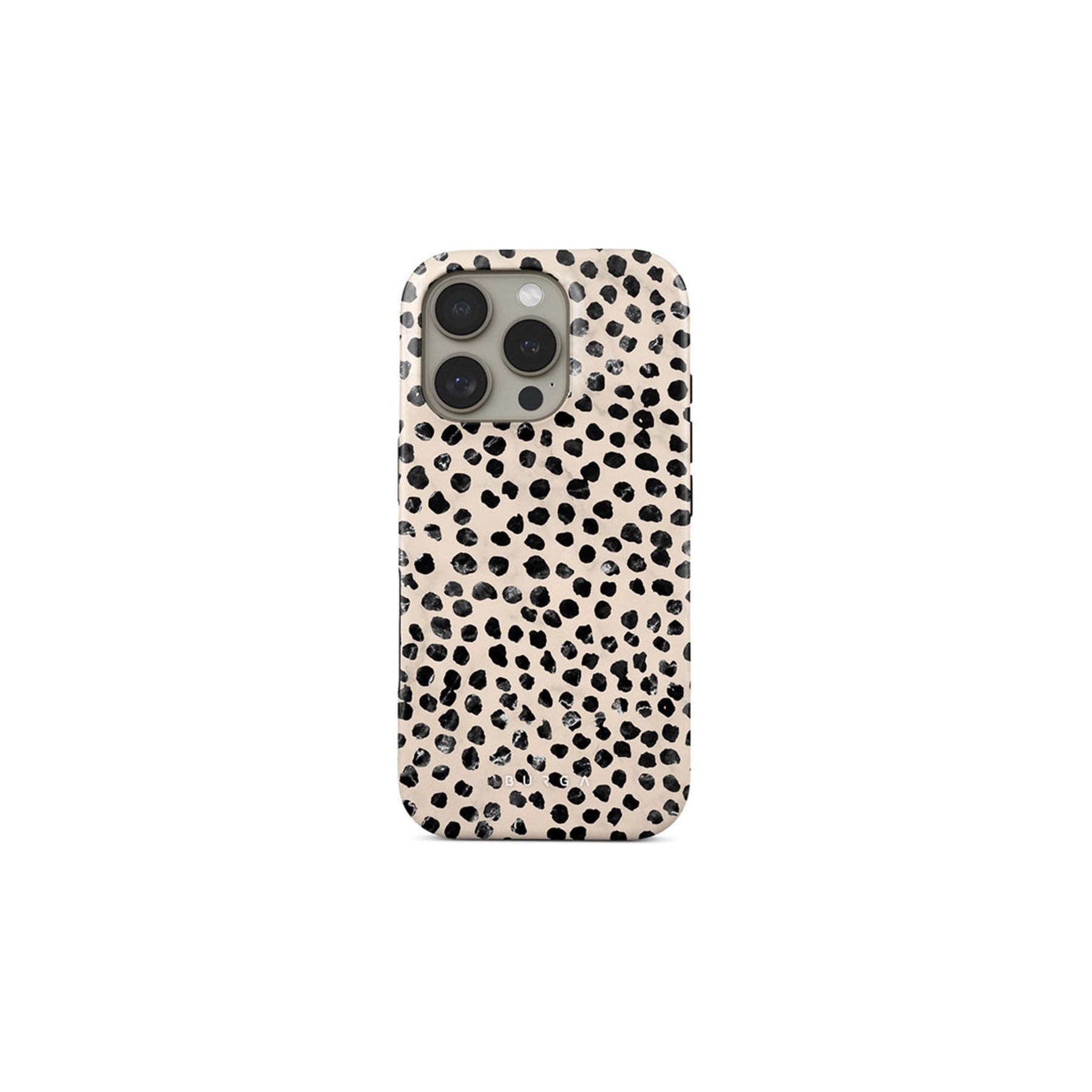 Coque BURGA pour iPhone 16 Pro MagSafe Almond Latte
