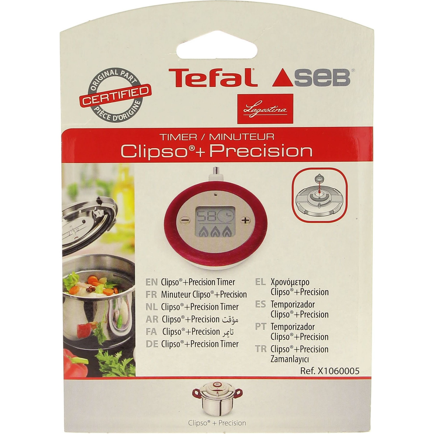 Programmateur SEB Minuteur clipso / precision x1060005