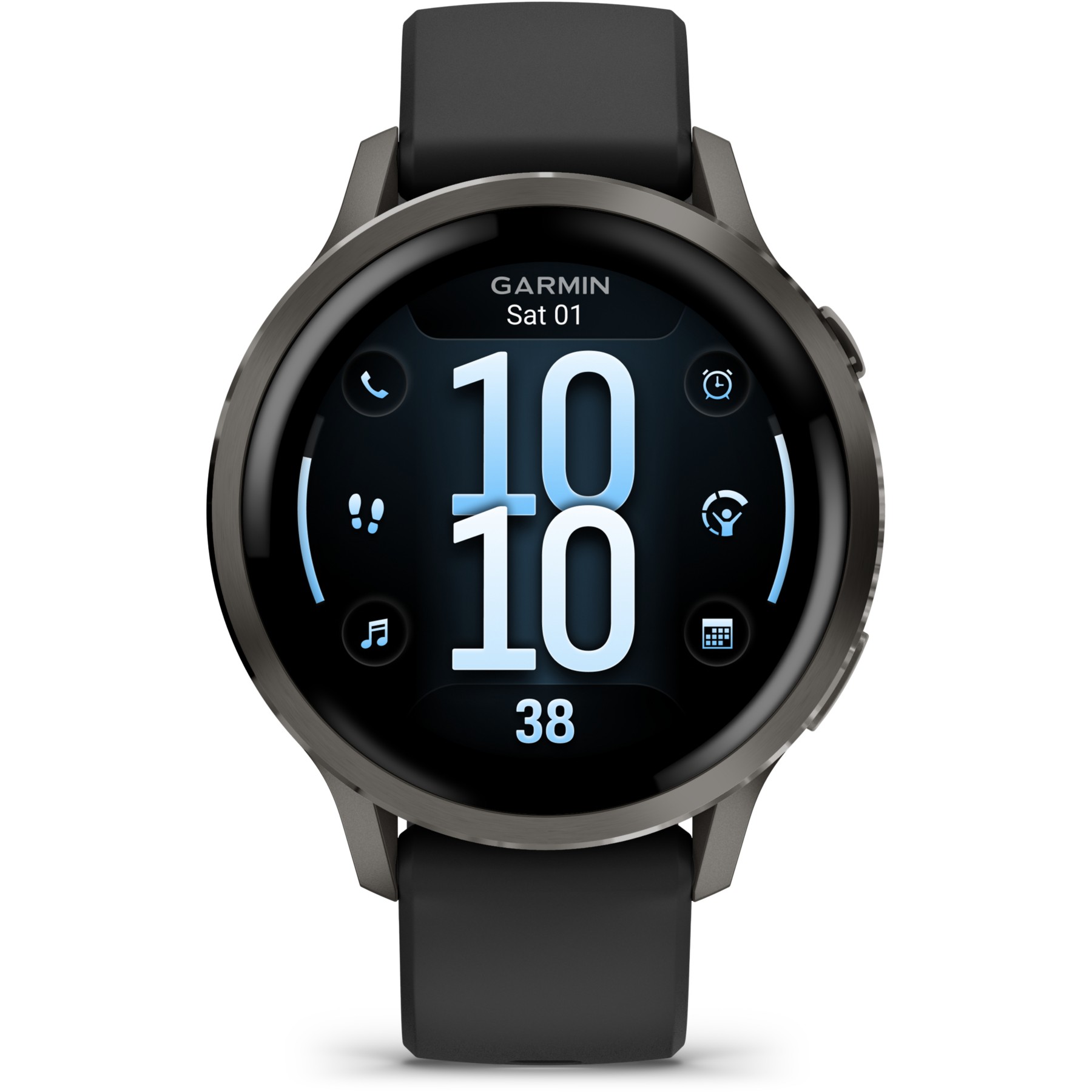 Montre sport GARMIN Venu 4 Sport et santé GPS AMOLED BT Wi-Fi 41 mm Noir / Noir