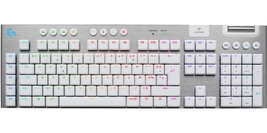 Clavier gamer sans fil LOGITECH G915 X Lightspeed Tactile Blanc