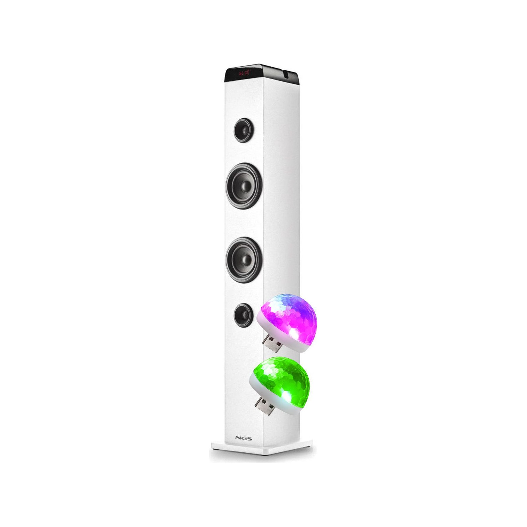 Enceinte Bluetooth BM SONIC Tour de son SKYCHARMPROWHITE, Fonction d