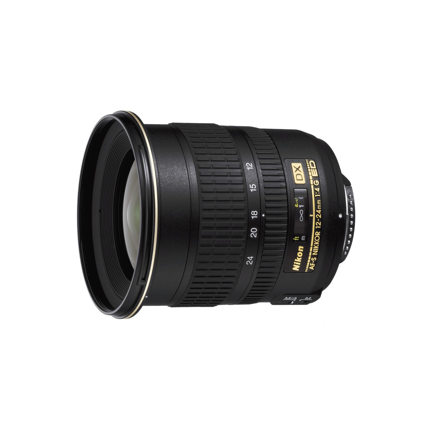 Objectif pour Reflex NIKON AF-S DX 12-24mm f/4G IF ED Nikkor Reconditionné
