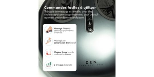Masseur pieds ZEN confort ultime des pieds Machu Picchu
