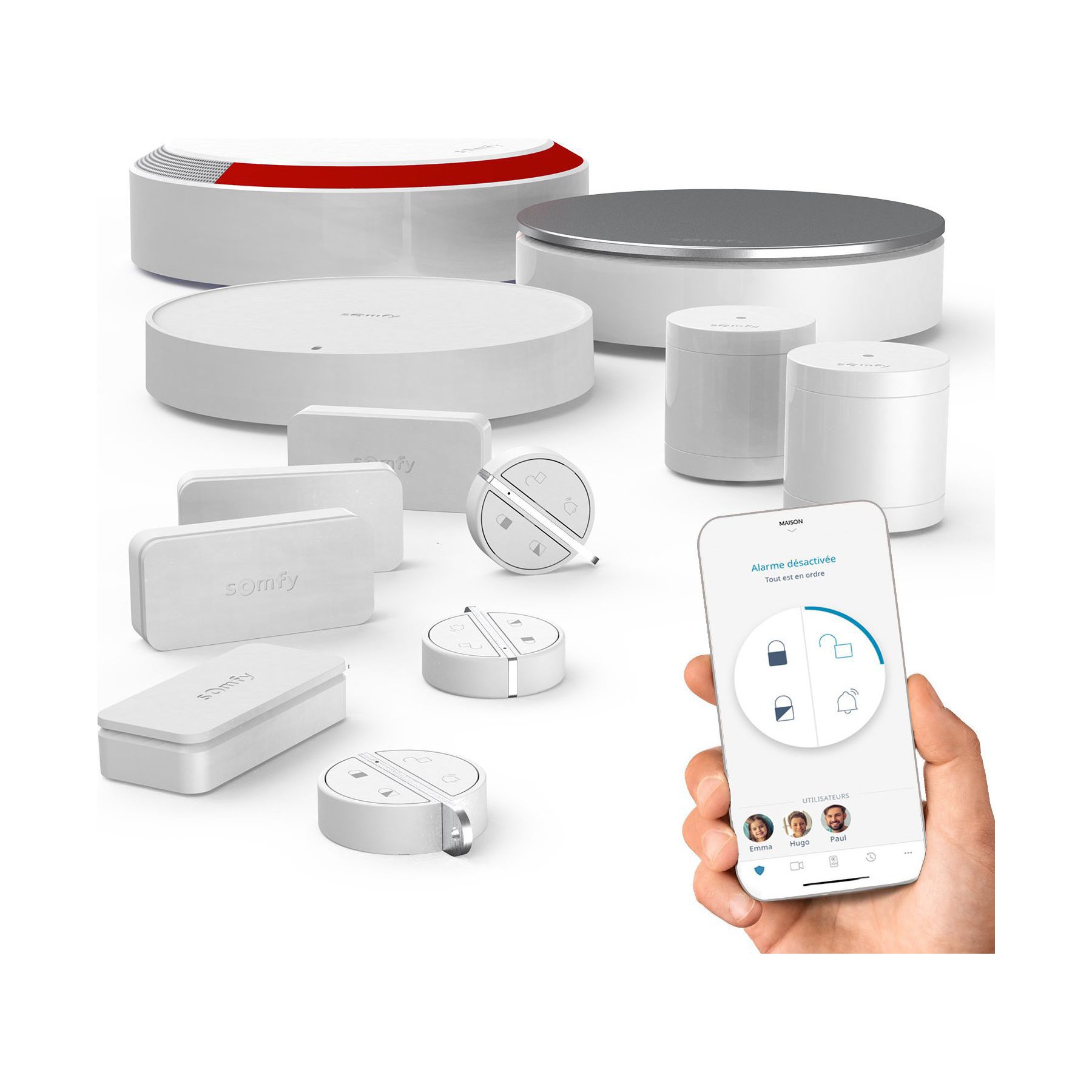 Alarme maison SOMFY Home Alarm Essential Plus Integral -