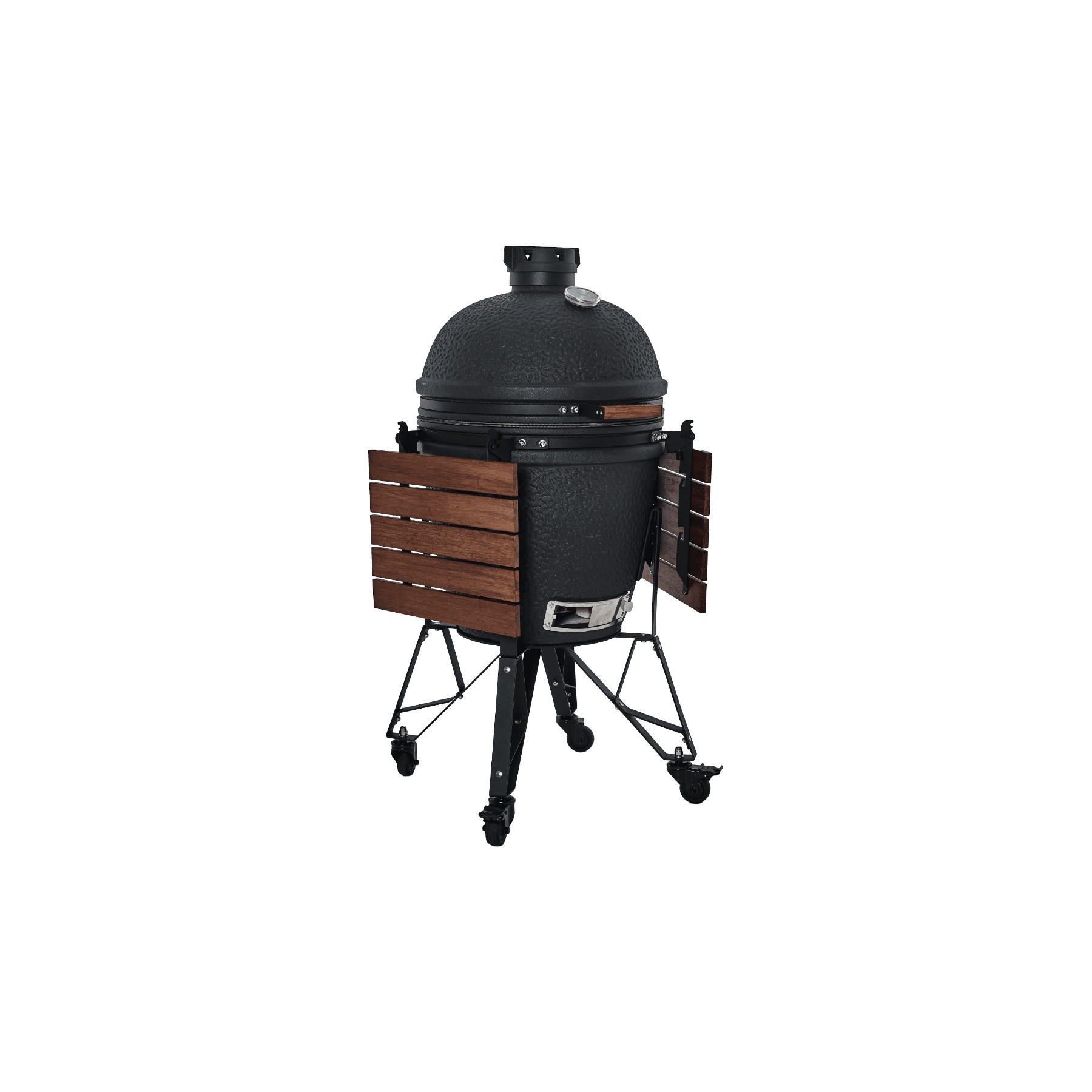 Barbecue charbon BASTARD BU201 Urban Large Complete noir sur chariot 57 cm